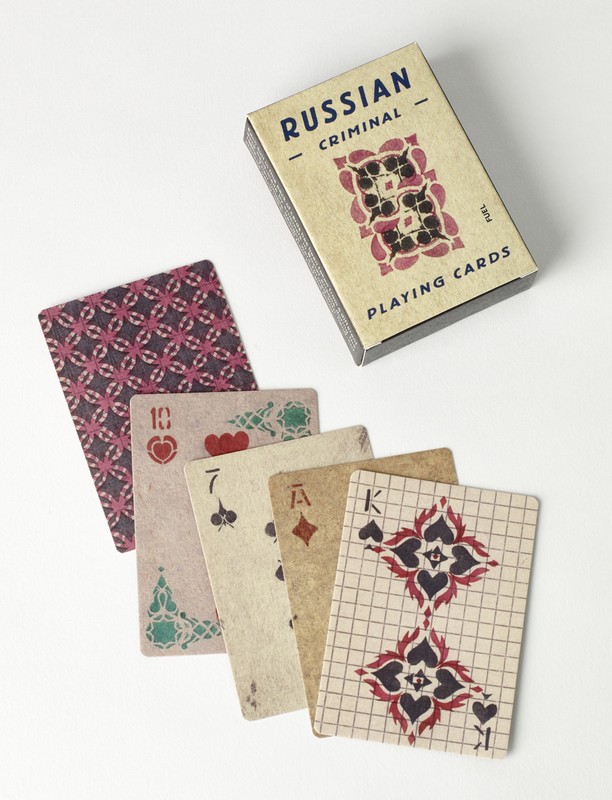 Russian Criminal Playing Cards 8223