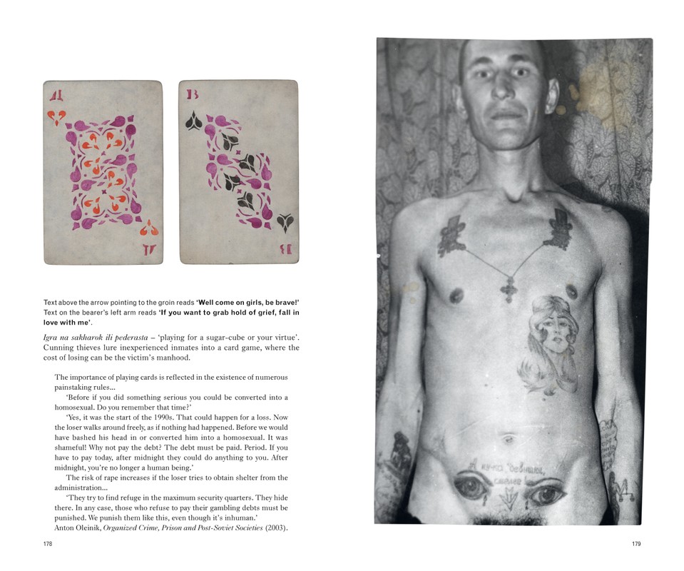 Russian Criminal Tattoos and Playing Cards 8221