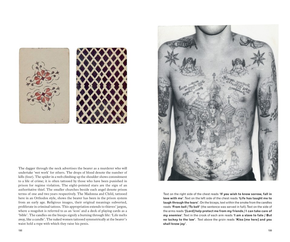 Russian Criminal Tattoos and Playing Cards 8198