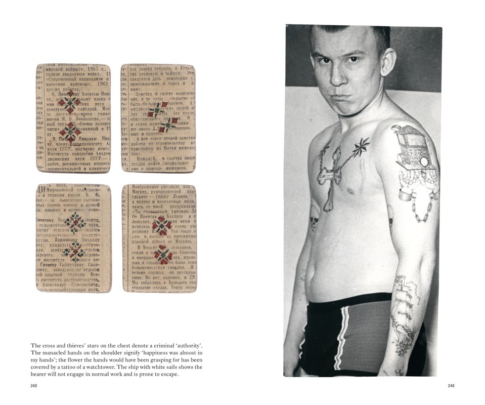 Russian Criminal Tattoos and Playing Cards 8197
