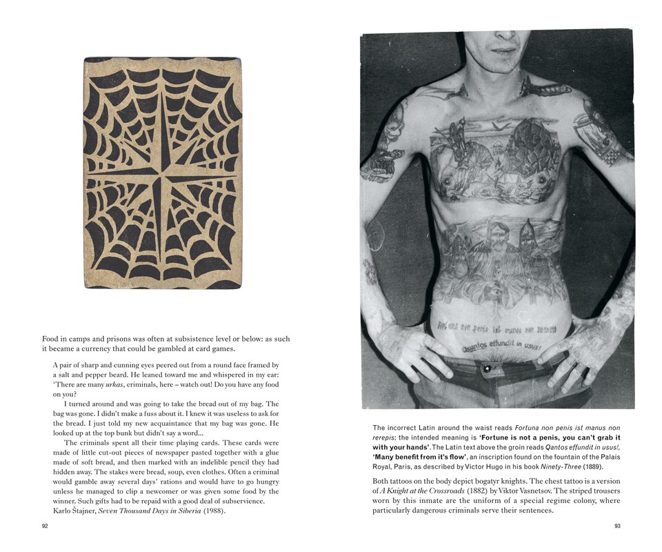 Russian Criminal Tattoos and Playing Cards 8195