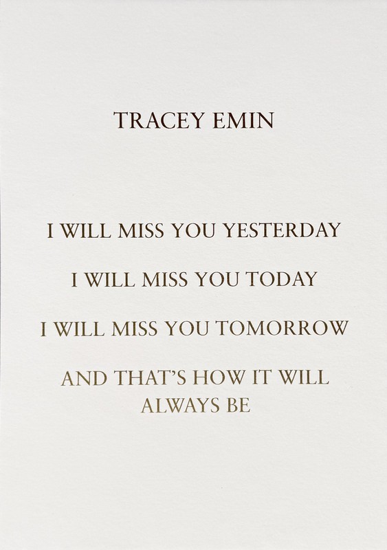 Tracey Emin invites