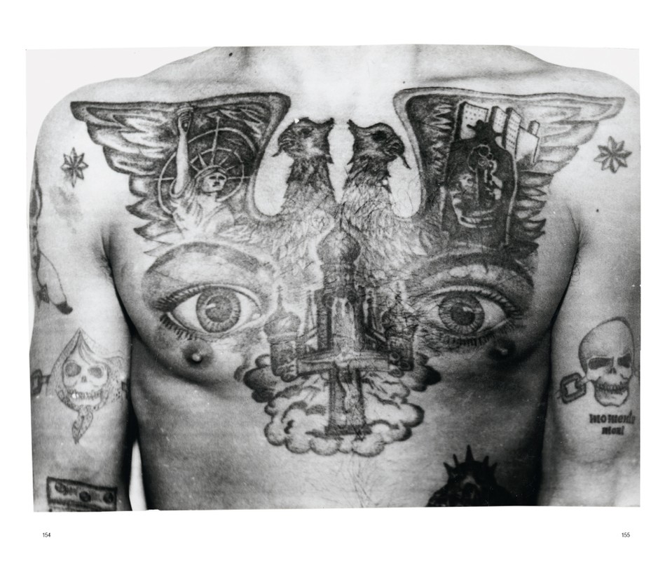 Russian Criminal Tattoo Police Files 6825