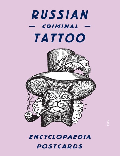 Russian Criminal Tattoo Encyclopaedia Postcards cover